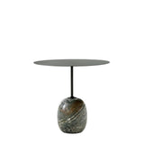 Măsuță Lato LN9 Ovala - Deep Green & Verde Alpi Marble