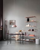 Corp de iluminat Dome Shade Low Socket - rose
