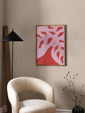 Red Wildflowers Poster