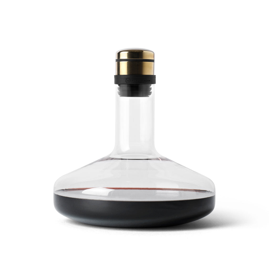 Wine Breather Carafe, Deluxe - Brass