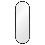 Oglindă Angui cu bară pentru umerașe - Antracit
