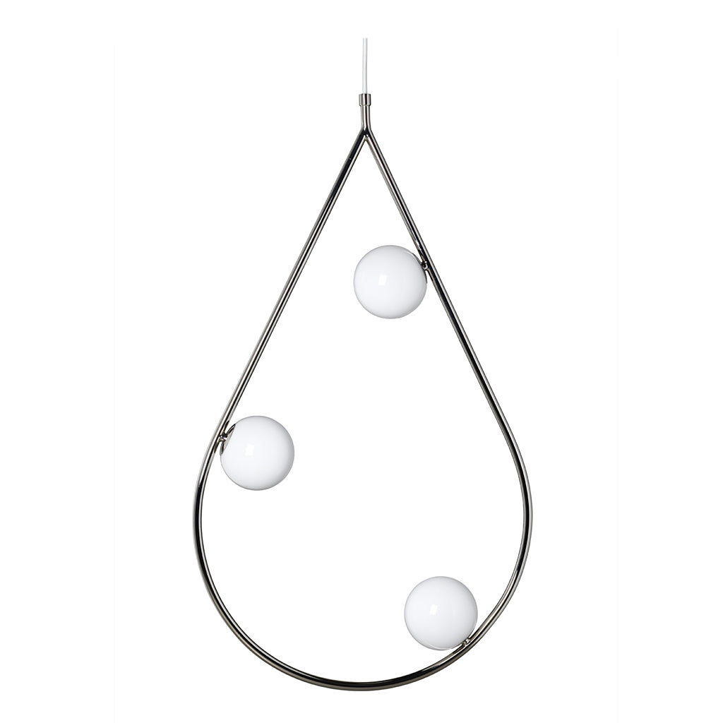 Corp de iluminat suspendat Pearls 80 - nichel