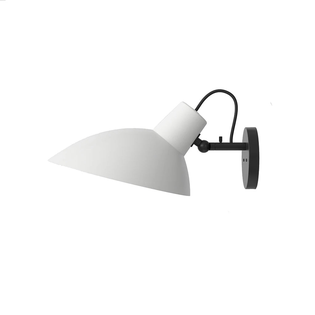 Aplică VV Cinquanta - Structură neagră, reflector alb