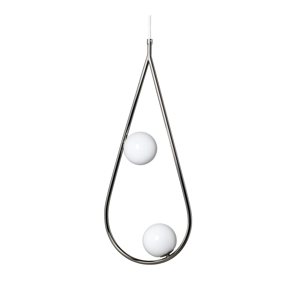 Corp de iluminat suspendat Pearls 65 - nichel