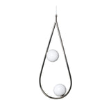 Corp de iluminat suspendat Pearls 65 - nichel