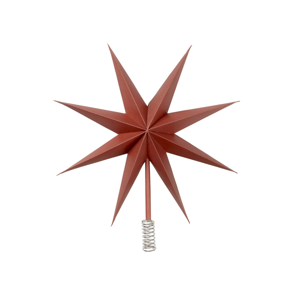 Deko Top Star Paper - Pompeian Red