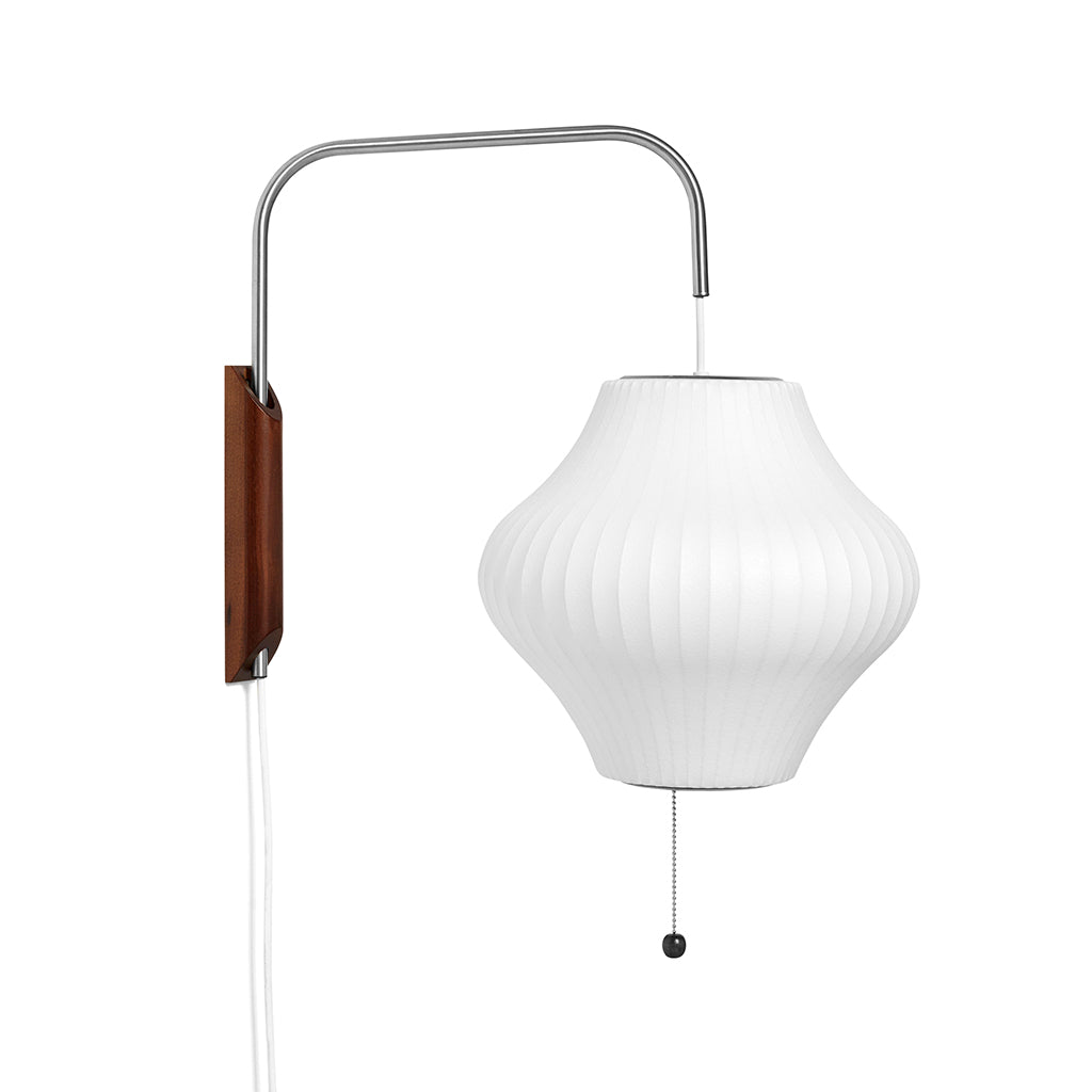 Nelson Pear Wall Sconce Cabled