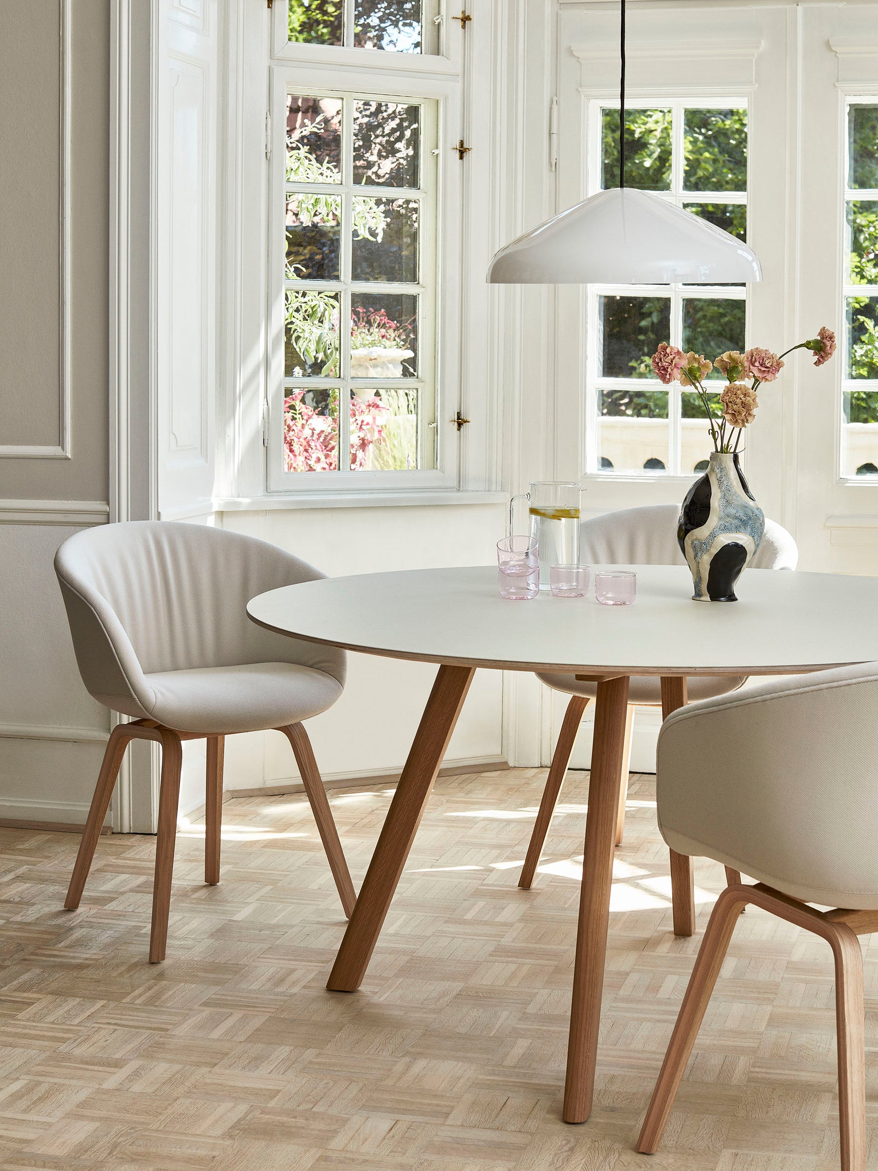 Pao Steel Pendant - Cream White
