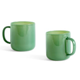 Cană Borosilicate Set de 2 - Jade Green
