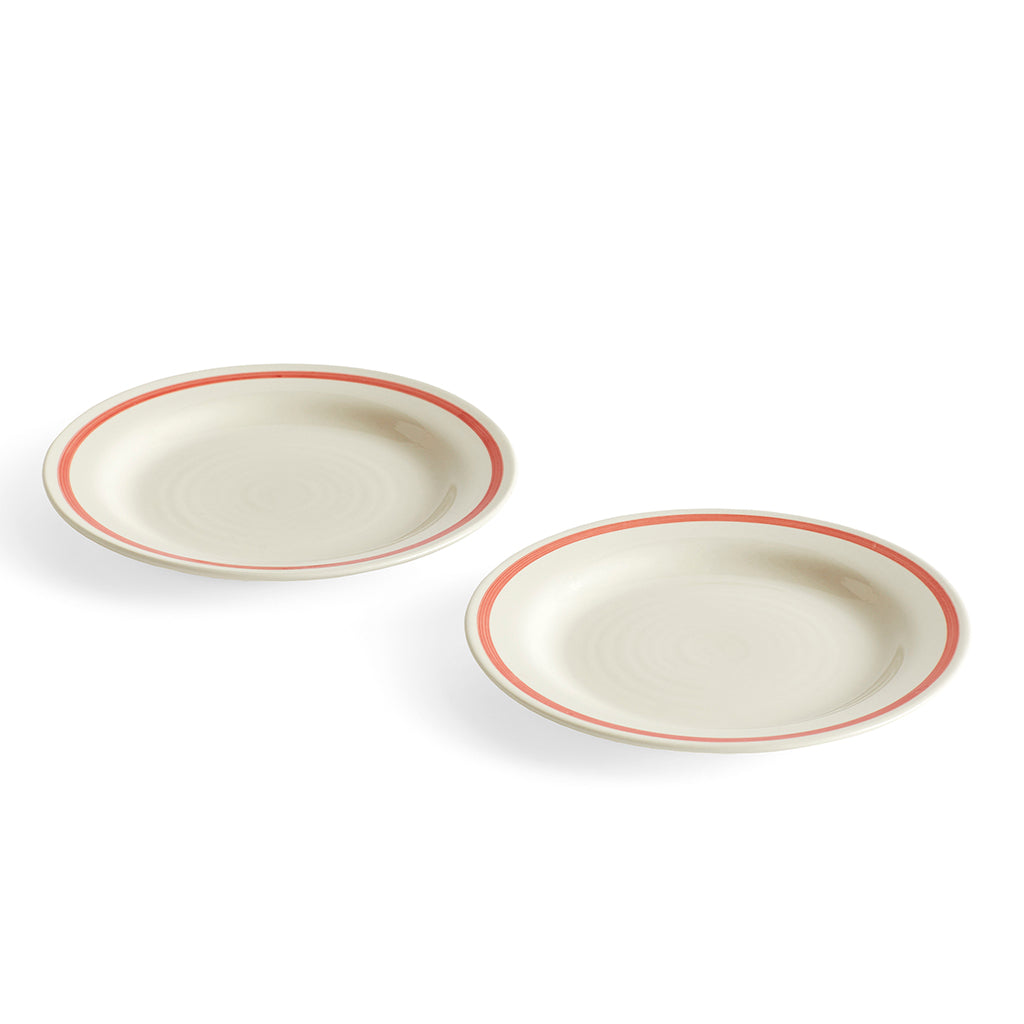 Farfurii Sobremesa 18.5 - Set de 2 - Roșu