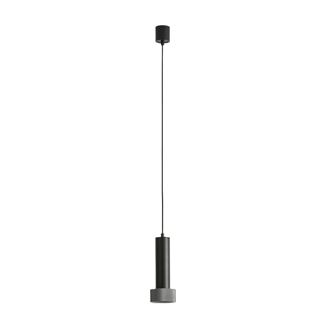 Corp de iluminat suspendat Focus - Negru mat / Antracit