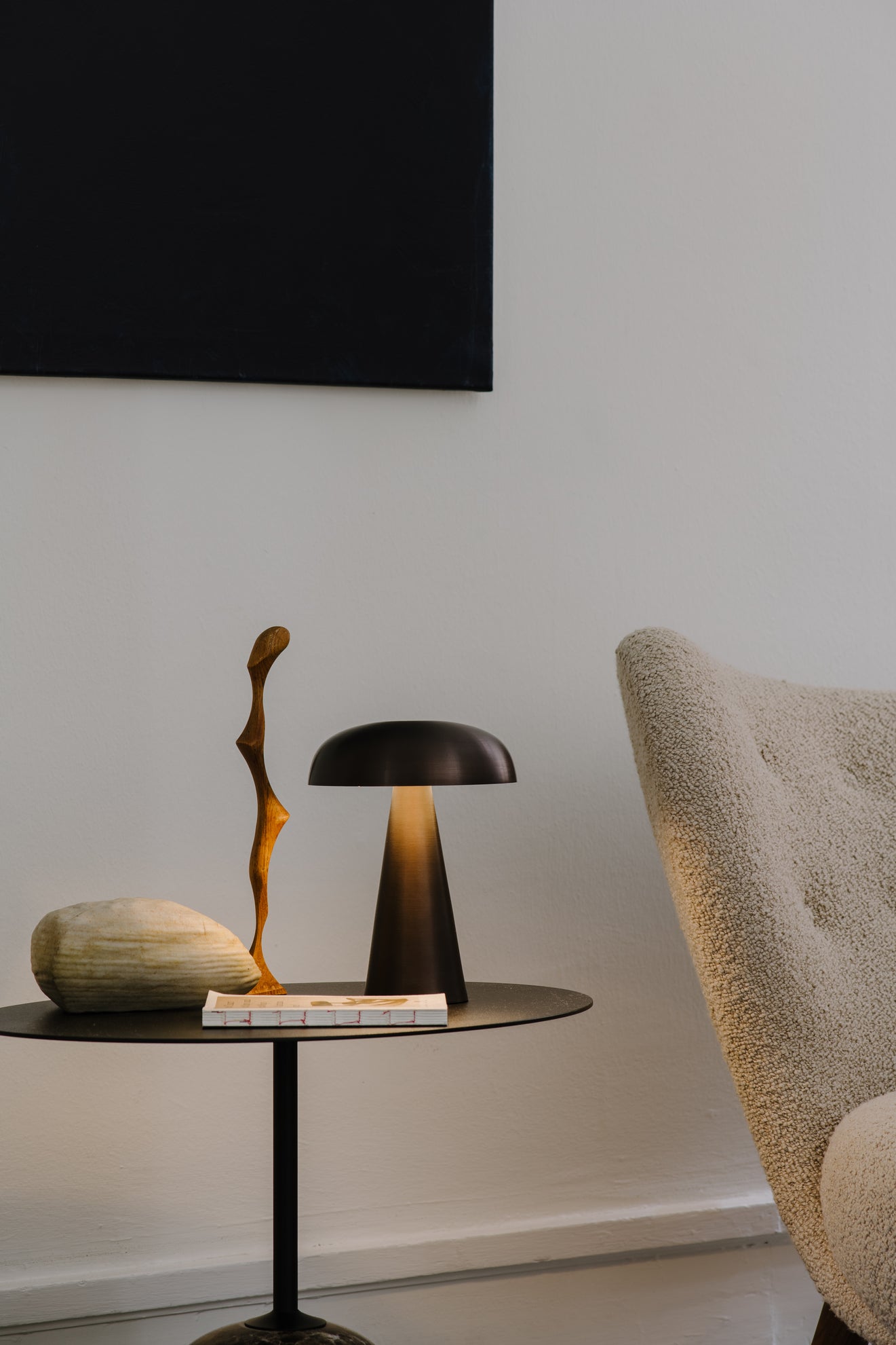 Como Portable table lamp SC53 - Bronzed Brass