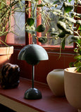 Lampă portabilă Flowerpot VP9 - Albastru cenușiu