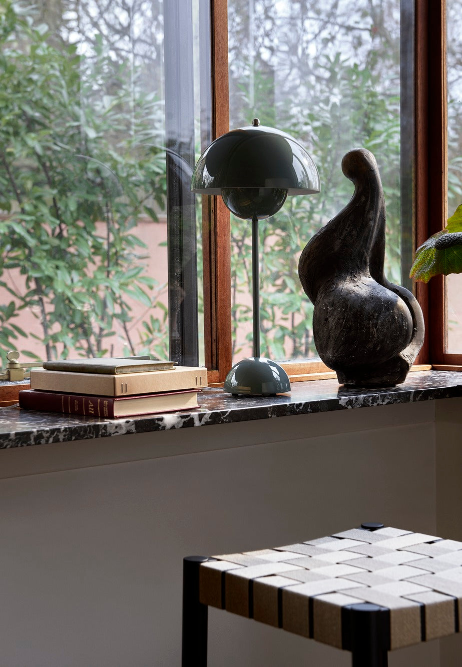 Flowerpot table lamp VP3 - Stone Blue