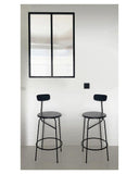 Scaun de bar / insulă Afteroom - MDF negru