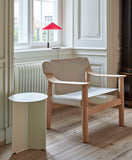 High Slit Side Table - White