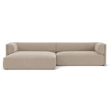 Canapea Bolster Corner - Divan Stânga