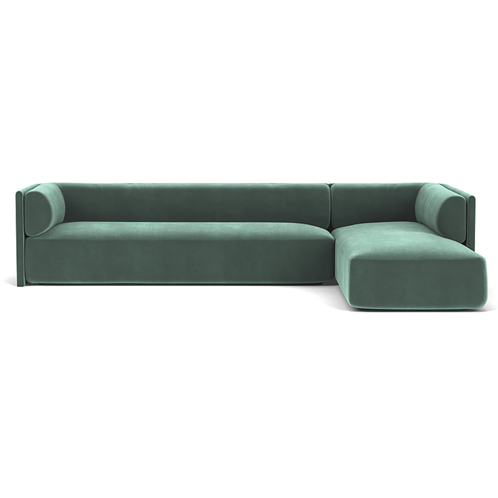 Bolster Corner Sofa - Longchair Right
