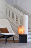 Round Slit Side Table - Black