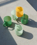 Cană Borosilicate Set de 2 - Jade Yellow