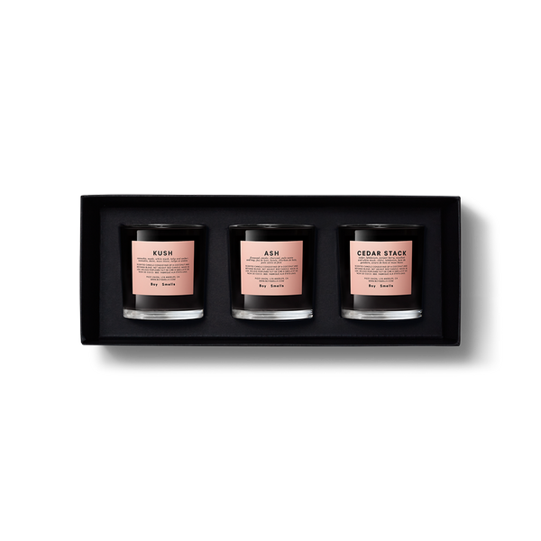 Kush, Ash & Cedar Stack Votive Set