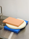 Round Chopping Board L - Off white