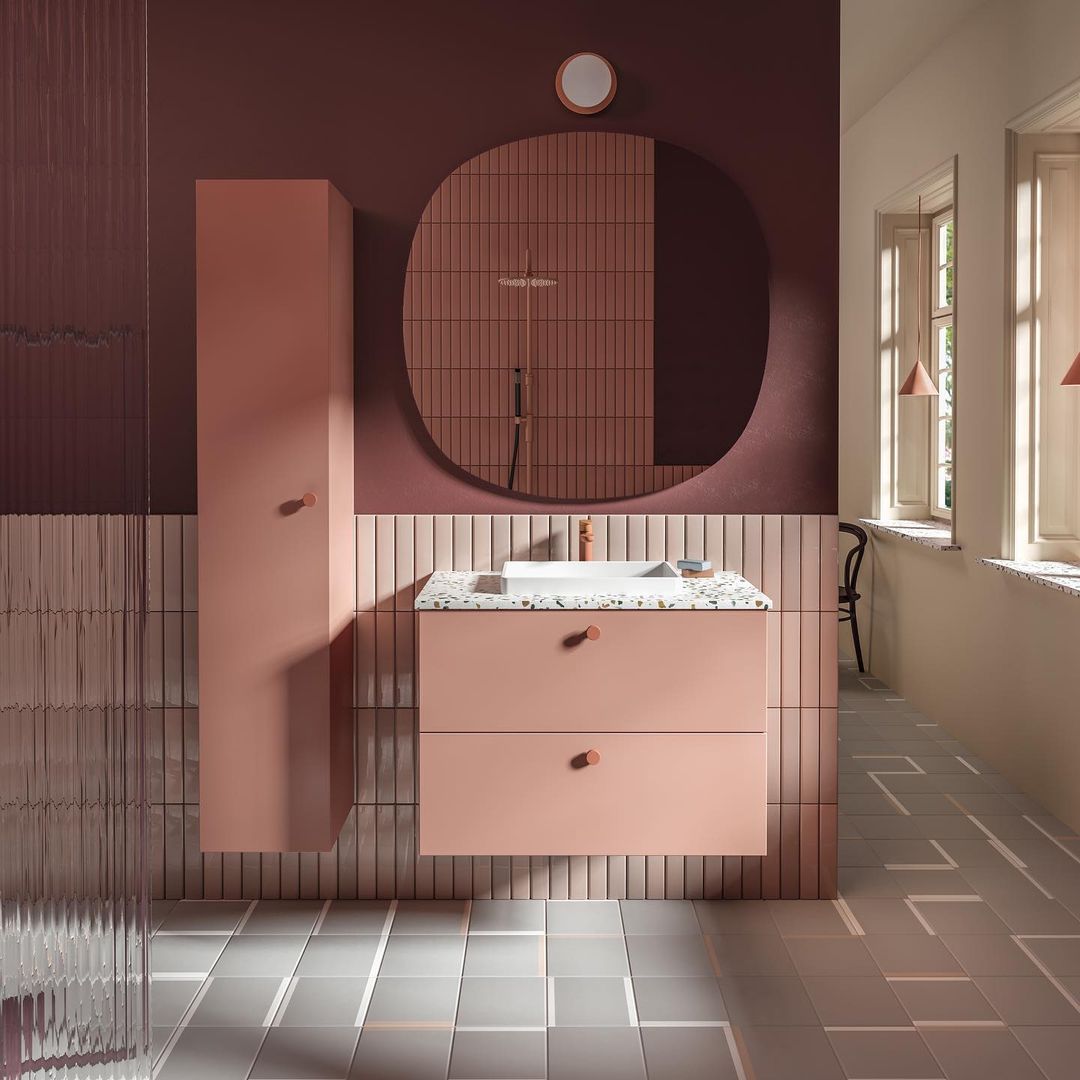 Knob Circular Peach