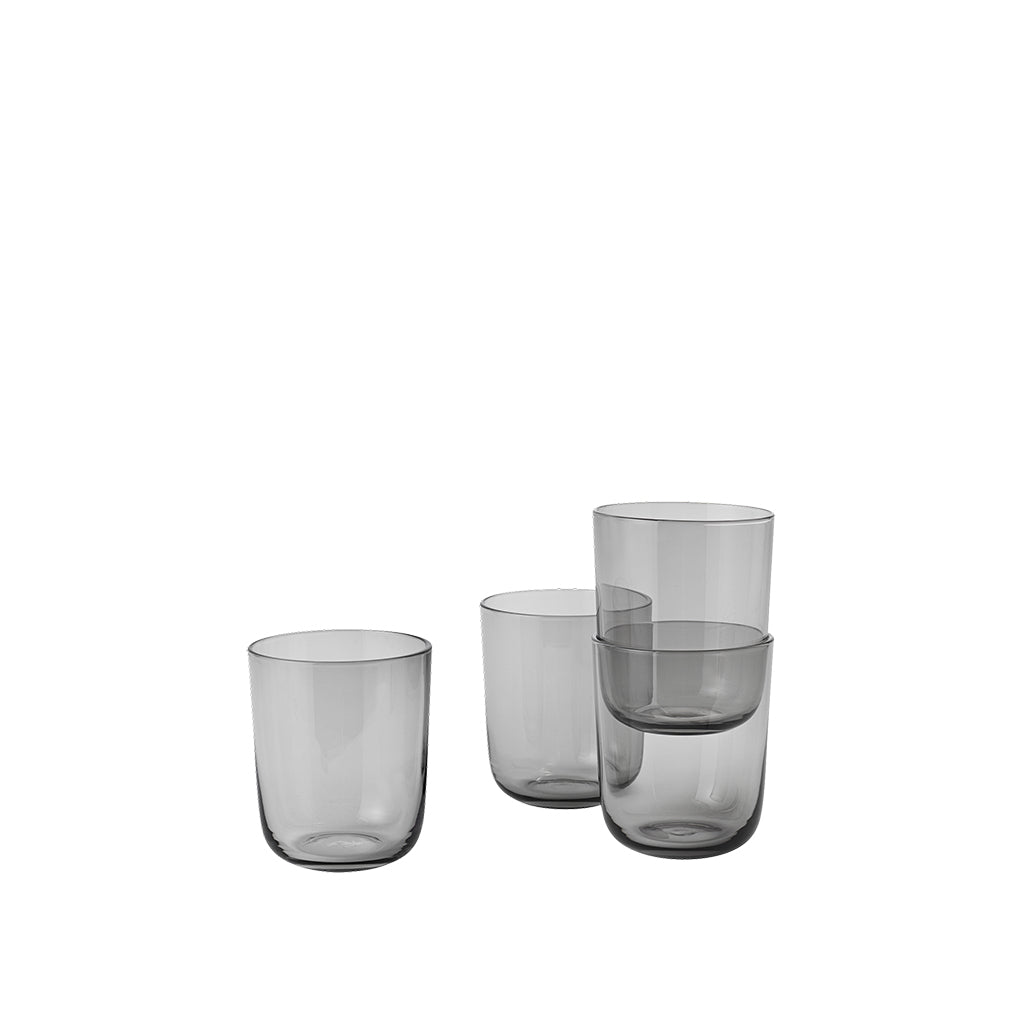Pahare Corky Set of 4 - Înalte - Gri