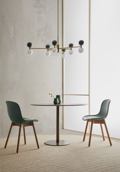 Dalt Suspension Pendant - Aged Gold