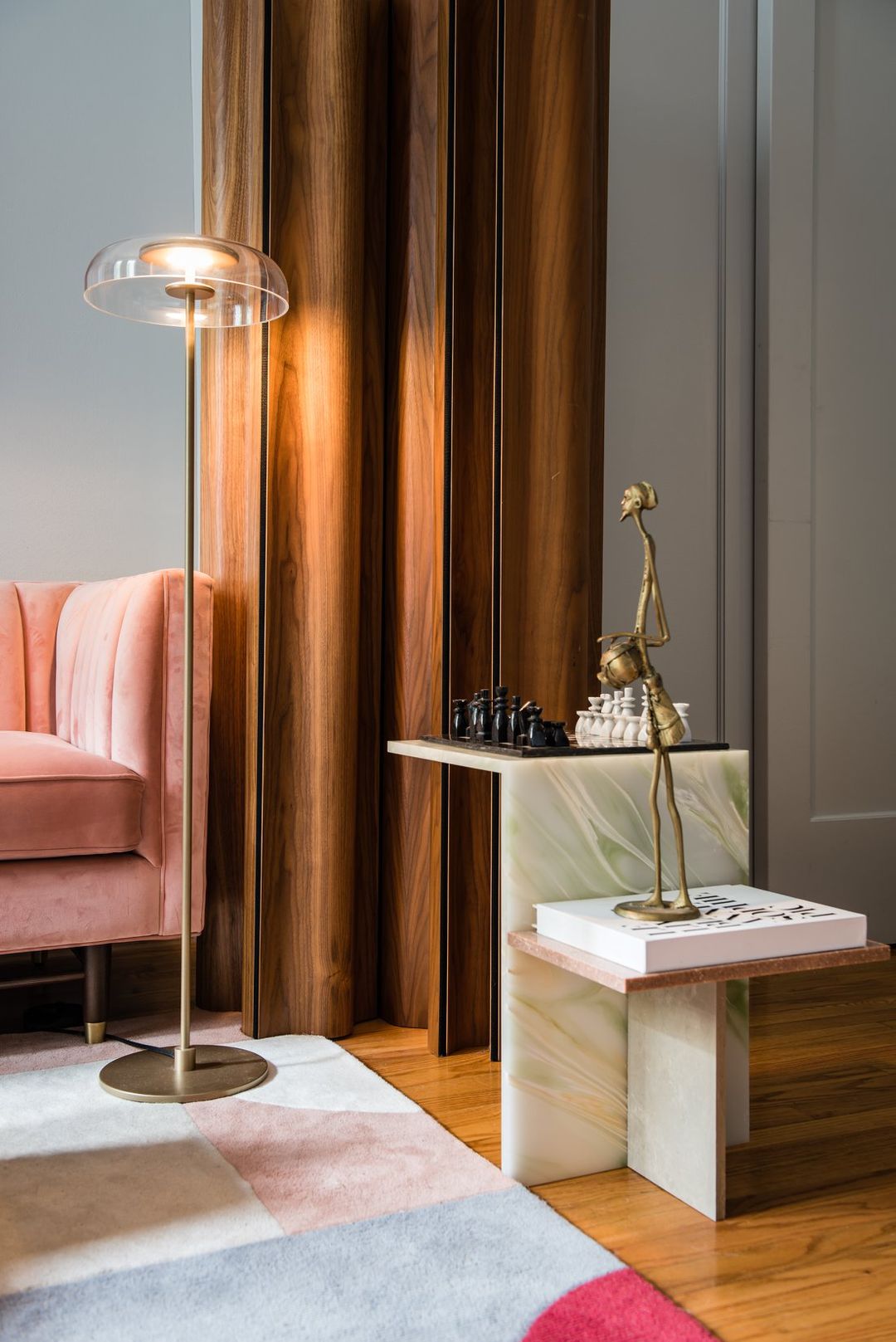 Distinct Side Table - Multi