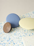 Dots Wood - Beige-Green