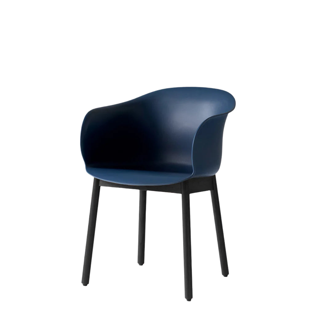 Scaun Elefy JH30 - Albastru, stejar negru