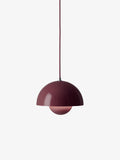Corp de iluminat suspendat Flowerpot VP1 mic - Dark Plum