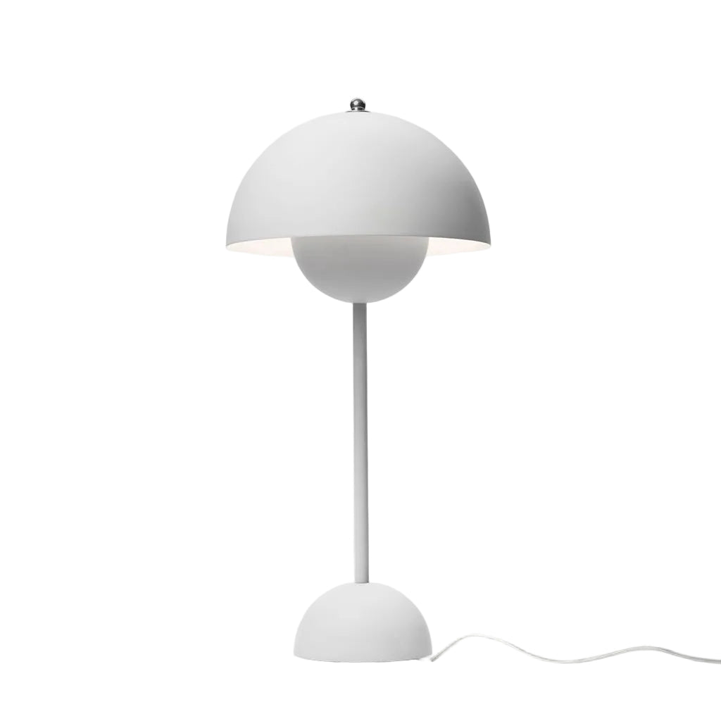 Flowerpot table lamp VP3 - Matt Light Grey