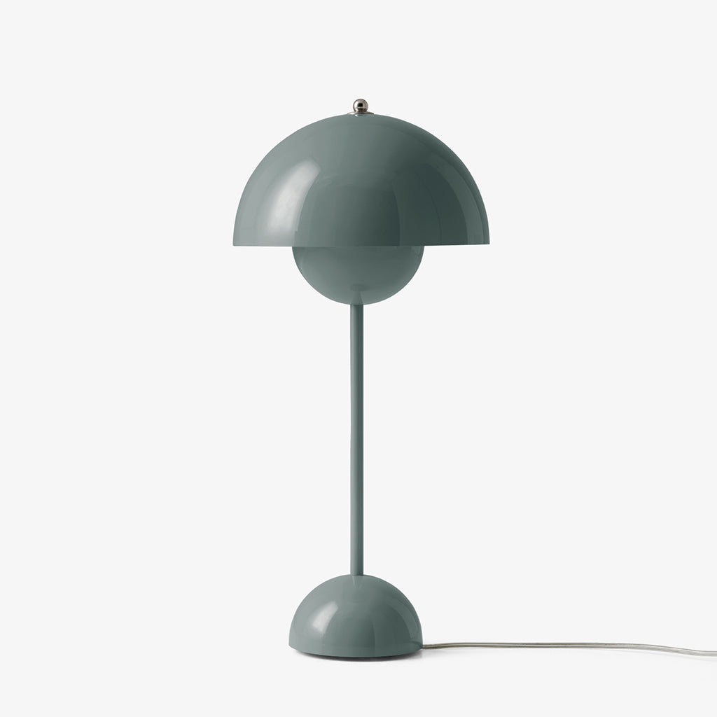 Lampă Flowerpot VP3 - Albastru cenușiu