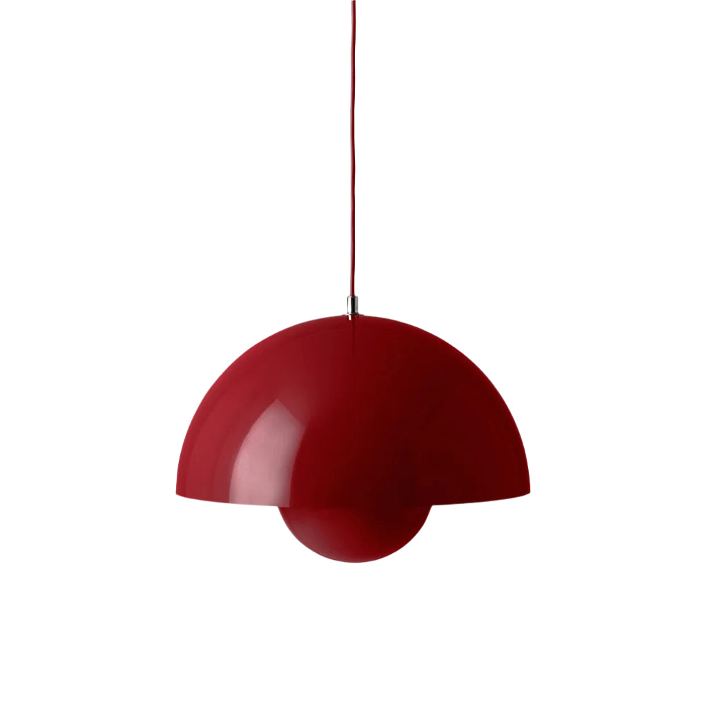 Corp de iluminat suspendat Flowerpot mediu VP7 - Vermilion Red