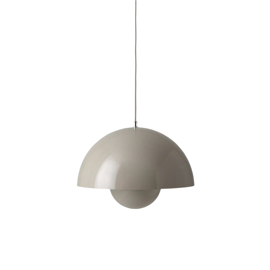 Corp de iluminat suspendat Flowerpot VP7 mediu - Gri bej