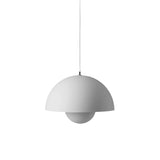 Corp de iluminat suspendat Flowerpot mediu VP7- Gri deschis mat
