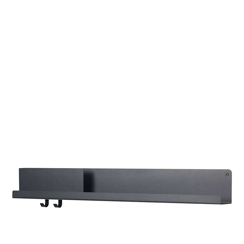 Etajeră Folded 96 x 13 cm - Negru