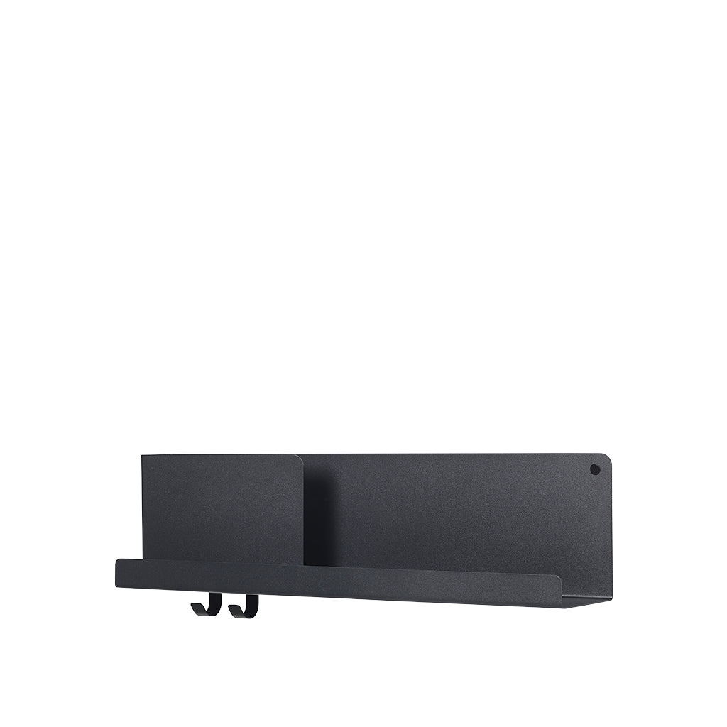 Etajeră Folded 63 x 16.5 cm - Negru