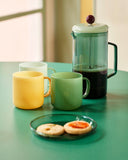 Cană Borosilicate Set de 2 - Jade Light Green