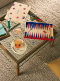 Cană Borosilicate Set de 2 - Roz cu mâner alb