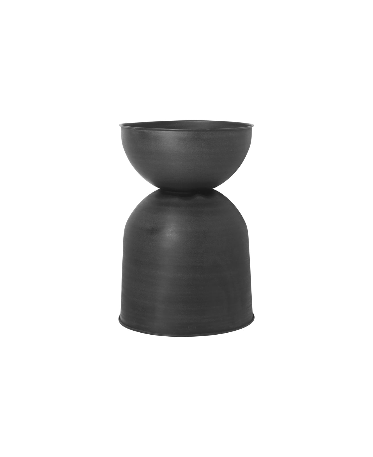 Hourglass Pot Large - Black