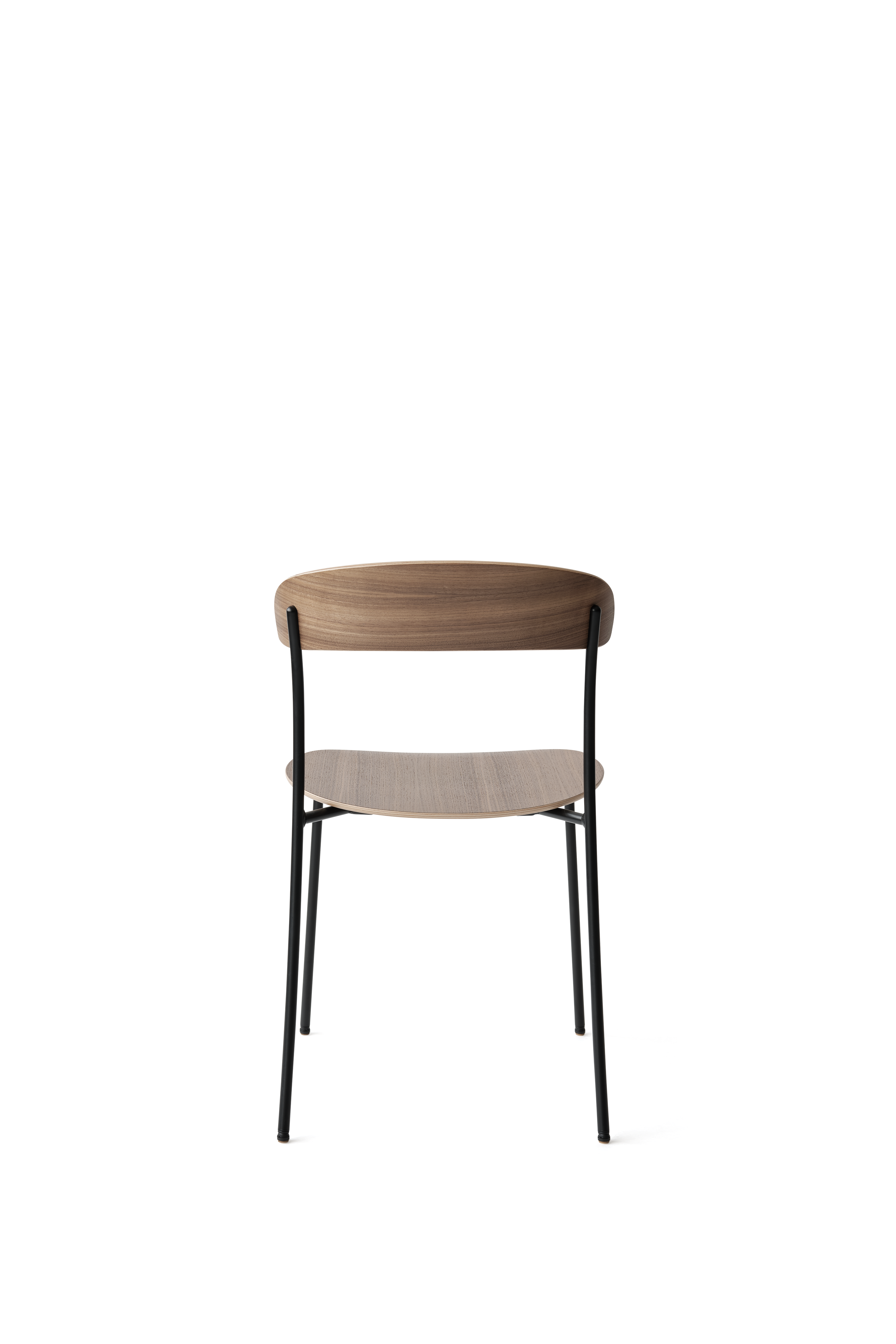 Missing Chair - Walnut w. Black Frame