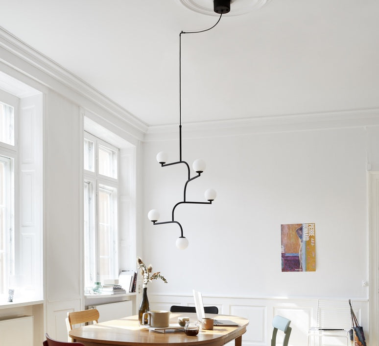 Mobil 100 Pendant - Black
