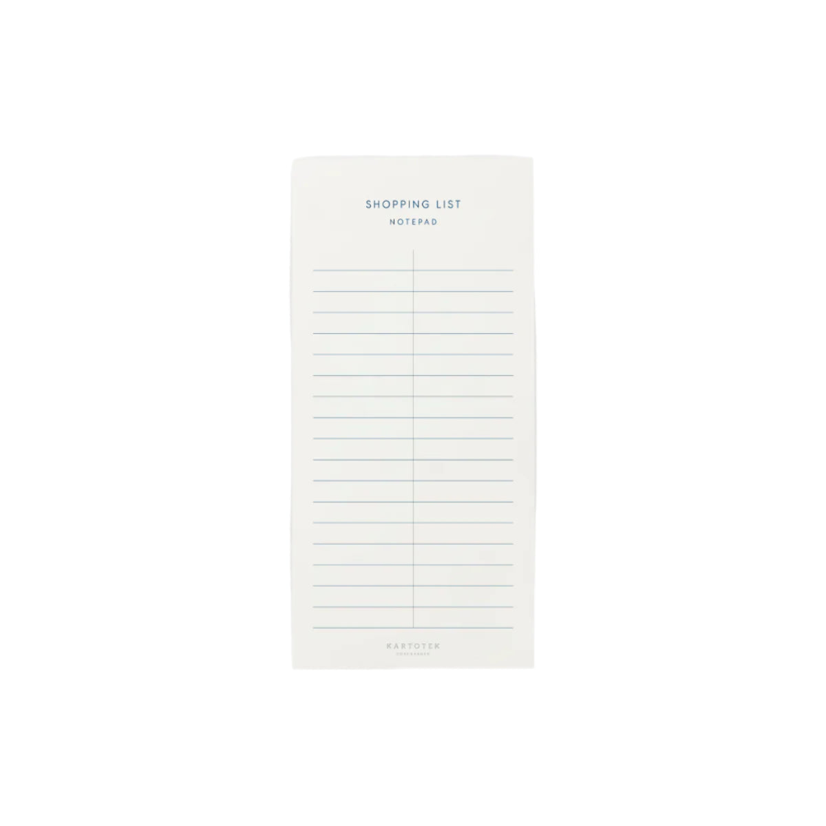 Shopping List Notepad