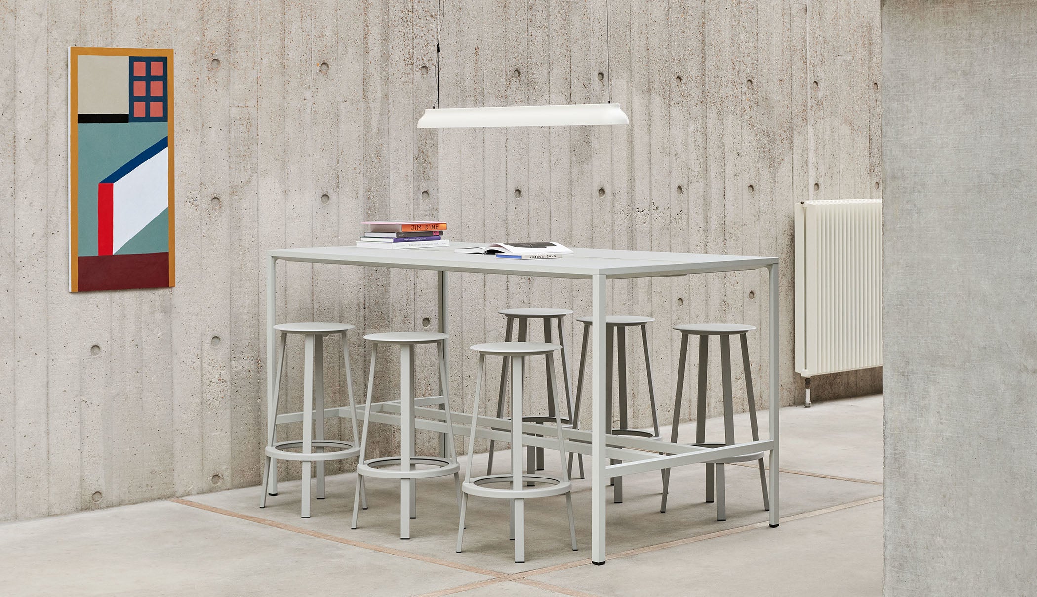 Corp de iluminat suspendat PC Linear Pendant - Alb