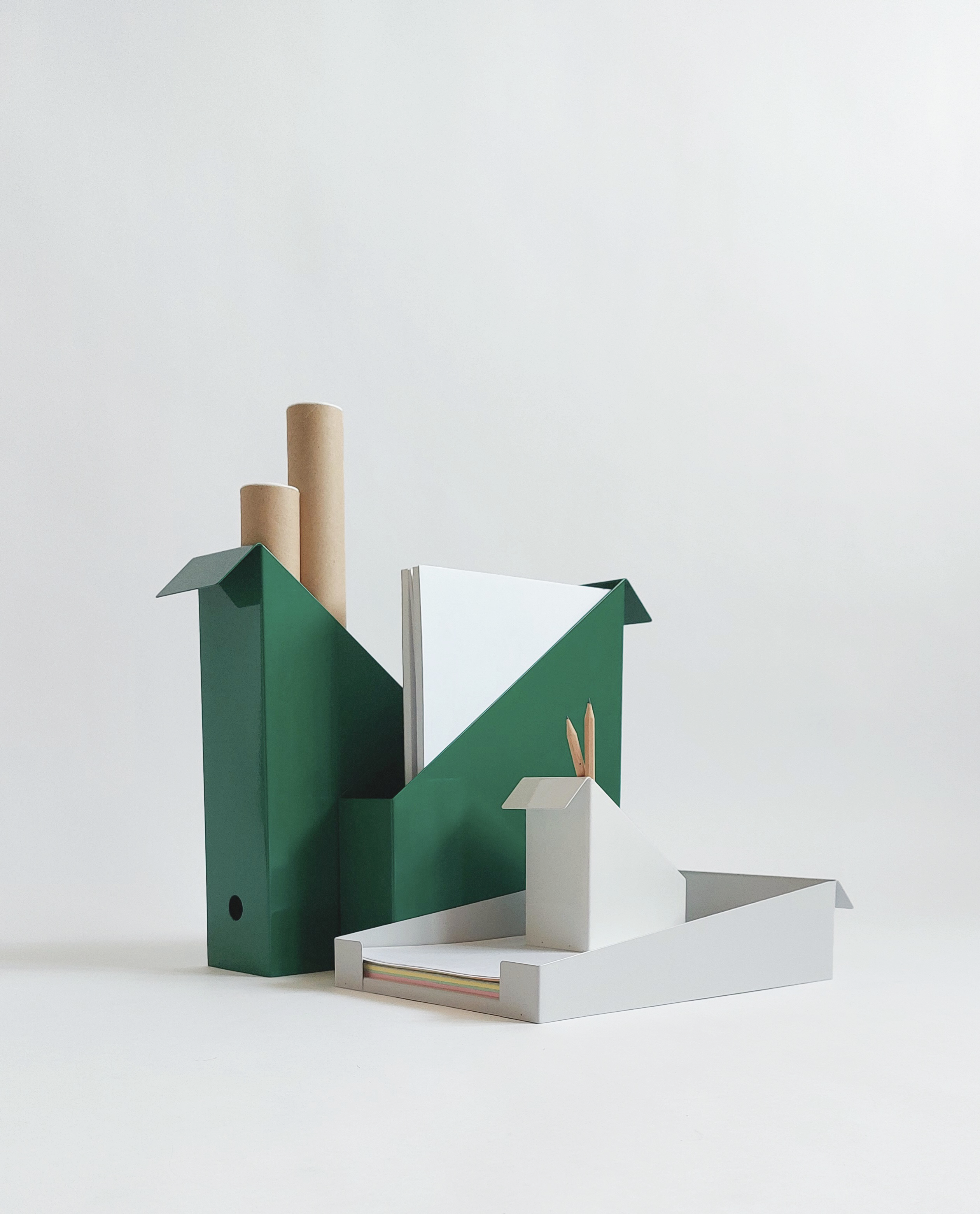 File holder - Emerald green