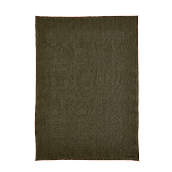 Șervet Organic Bitz - Kaki / Roz