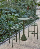 Palissade Cone Table Round High - Olive